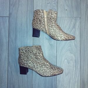 Ulla Popken 9 women heels Cheetah print